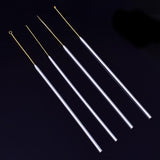 Maxbell Maxbell 4 Pieces Stainless Steel Ear Pick Ear Wax Curette Earwax Removal Set Kit