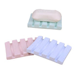 Maxbell Maxbell Rectangle Diatomite Earth Soap Bar Holder Water Absorbent Soap Pad Pink