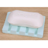 Maxbell Maxbell Rectangle Diatomite Earth Soap Bar Holder Water Absorbent Soap Pad Pink