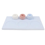 Maxbell Maxbell Diatomite Toothbrush Rinse Cup Mug Stand Holder Storage Rack Box Set Blue
