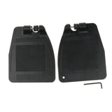 Maxbell 2 Pairs Footrest for Standard Wheelchairs Swing Away Footrests for Disabled