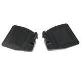 Maxbell 2 Pairs Footrest for Standard Wheelchairs Swing Away Footrests for Disabled