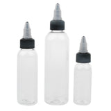 Maxbell Maxbell 20 Piece Empty Plastic Squeeze Bottle withTwist Top Cap Tip Applicator 30ml