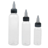 Maxbell Maxbell 20 Piece Empty Plastic Squeeze Bottle withTwist Top Cap Tip Applicator 30ml