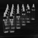 Maxbell Maxbell 20 Piece Empty Plastic Squeeze Bottle withTwist Top Cap Tip Applicator 30ml