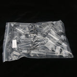 Maxbell Maxbell 20 Piece Empty Plastic Squeeze Bottle withTwist Top Cap Tip Applicator 30ml