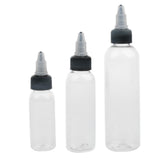 Maxbell Maxbell 20 Piece Empty Plastic Squeeze Bottle withTwist Top Cap Tip Applicator 30ml