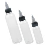 Maxbell Maxbell 20 Piece Empty Plastic Squeeze Bottle withTwist Top Cap Tip Applicator 30ml