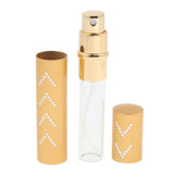 Maxbell Maxbell 10ml Refillable Empty Fine Mist Sprayer Bottle Perfume Makeup Vial Gold