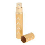 Maxbell Maxbell 10ml Refillable Empty Fine Mist Sprayer Bottle Perfume Makeup Vial Gold