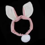 Maxbell Maxbell Women Girls Elastic Washing Face Shower Headband Makeup Hair Band Pink
