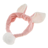 Maxbell Maxbell Women Girls Elastic Washing Face Shower Headband Makeup Hair Band Pink