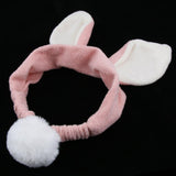 Maxbell Maxbell Women Girls Elastic Washing Face Shower Headband Makeup Hair Band Pink