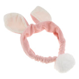 Maxbell Maxbell Women Girls Elastic Washing Face Shower Headband Makeup Hair Band Pink
