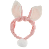 Maxbell Maxbell Women Girls Elastic Washing Face Shower Headband Makeup Hair Band Pink
