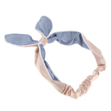 Maxbell Maxbell Soft Elastic HeadBand Shower Hairlace Hairband Women Girls Light Pink Blue