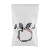 Maxbell Maxbell Soft Elastic HeadBand Shower Hairlace Hairband Women Girls Dark Blue Red