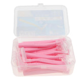 Maxbell Maxbell 20 Pieces Interdental Brush Toothpick Floss Teeth Cleaner Oral Care Pink