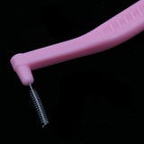 Maxbell Maxbell 20 Pieces Interdental Brush Toothpick Floss Teeth Cleaner Oral Care Pink