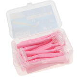 Maxbell Maxbell 20 Pieces Interdental Brush Toothpick Floss Teeth Cleaner Oral Care Pink