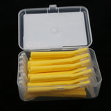 Maxbell Maxbell 20 Pieces Interdental Brush Toothpick Floss Teeth Cleaner Oral Care Yellow