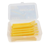 Maxbell Maxbell 20 Pieces Interdental Brush Toothpick Floss Teeth Cleaner Oral Care Yellow