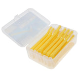 Maxbell Maxbell 20 Pieces Interdental Brush Toothpick Floss Teeth Cleaner Oral Care Yellow