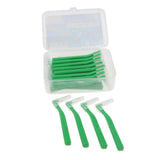 Maxbell Maxbell 20 Pieces Interdental Brush Toothpick Floss Teeth Cleaner Oral Care Green