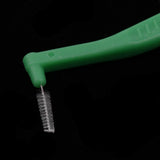 Maxbell Maxbell 20 Pieces Interdental Brush Toothpick Floss Teeth Cleaner Oral Care Green
