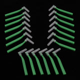 Maxbell Maxbell 20 Pieces Interdental Brush Toothpick Floss Teeth Cleaner Oral Care Green