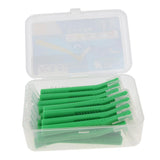 Maxbell Maxbell 20 Pieces Interdental Brush Toothpick Floss Teeth Cleaner Oral Care Green