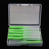 Maxbell Maxbell 1 Fonts Interdental Brush Toothbrush Gap Brush Cleaning Teeth Tool Green
