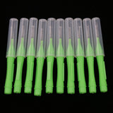 Maxbell Maxbell 1 Fonts Interdental Brush Toothbrush Gap Brush Cleaning Teeth Tool Green