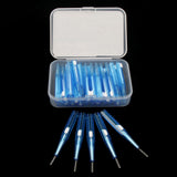 Maxbell Maxbell Dental Care Tooth Pick Intertooth Brush Toothbrush Gap Brush Toothpick Blue