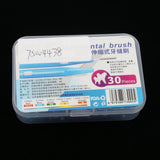 Maxbell Maxbell Dental Care Tooth Pick Intertooth Brush Toothbrush Gap Brush Toothpick Blue