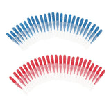 Maxbell Maxbell 50 Pieces Interdental Brush Toothpick Floss Teeth Cleaning Brush Oral Care