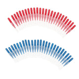 Maxbell Maxbell 50 Pieces Interdental Brush Toothpick Floss Teeth Cleaning Brush Oral Care