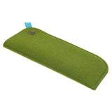 Maxbell Maxbell 2 Pack Soft Felt Eyeglass Slip Cases Glasses Sunglasses Pouch Storage Green