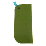 Maxbell Maxbell 2 Pack Soft Felt Eyeglass Slip Cases Glasses Sunglasses Pouch Storage Green