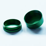 Maxbell Maxbell Mini Waterproof Pill Case Box Organizer Holder with Keychain Green