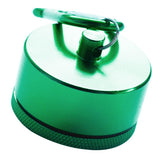 Maxbell Maxbell Mini Waterproof Pill Case Box Organizer Holder with Keychain Green