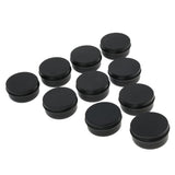 Maxbell Maxbell 10Pieces Empty Metal Cosmetic Containers Travel Tins Makeup Sample Jars  30g