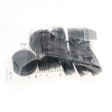 Maxbell Maxbell 10Pieces Empty Metal Cosmetic Containers Travel Tins Makeup Sample Jars  30g