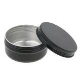 Maxbell Maxbell 10Pieces Empty Metal Cosmetic Containers Travel Tins Makeup Sample Jars  50g