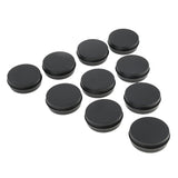 Maxbell Maxbell 10Pieces Empty Metal Cosmetic Containers Travel Tins Makeup Sample Jars  80g