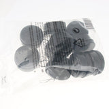 Maxbell Maxbell 10Pieces Empty Metal Cosmetic Containers Travel Tins Makeup Sample Jars  80g