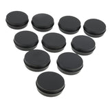 Maxbell Maxbell 10Pieces Empty Metal Cosmetic Containers Travel Tins Makeup Sample Jars  80g