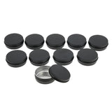 Maxbell Maxbell 10Pieces Empty Metal Cosmetic Containers Travel Tins Makeup Sample Jars  80g