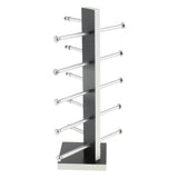Maxbell Maxbell 5 Layers Wood Sunglasses Display Stand Eyeglasses Shelves Black Wood Color