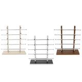 Maxbell Maxbell Sunglasses Display Stand Glass Eyewear Storage Rack for 10Pairs Wood
